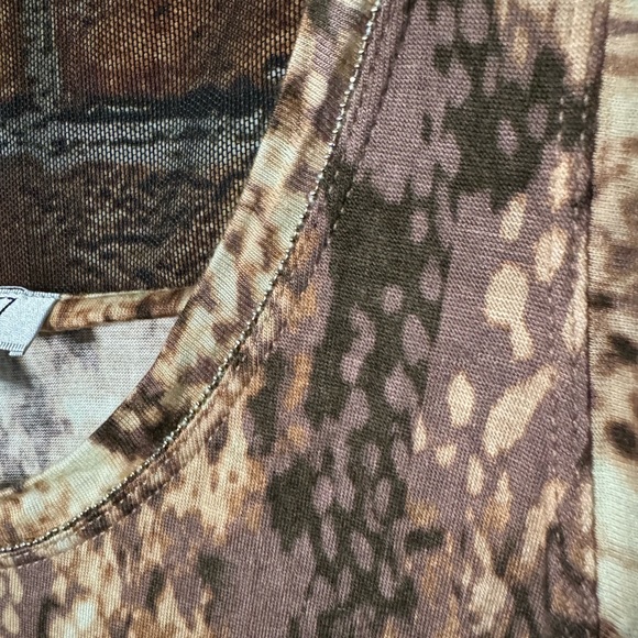 Jennifer Lopez Sheer Bottom/ Back Tank Sz S - Picture 2 of 7